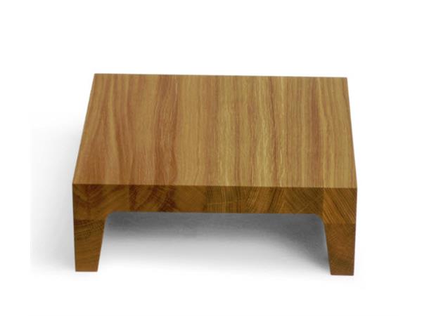 Buffetblokk M 325x325x115mm Eik Heltre - Næringsmiddelgodkjent